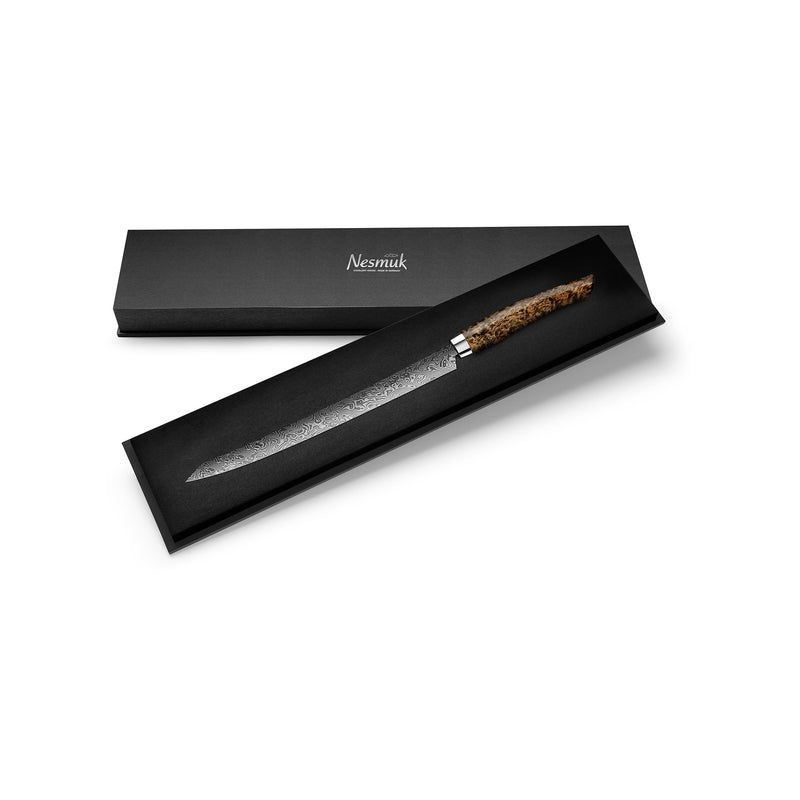 C90 Slicer 260 Karelian curly birch casket