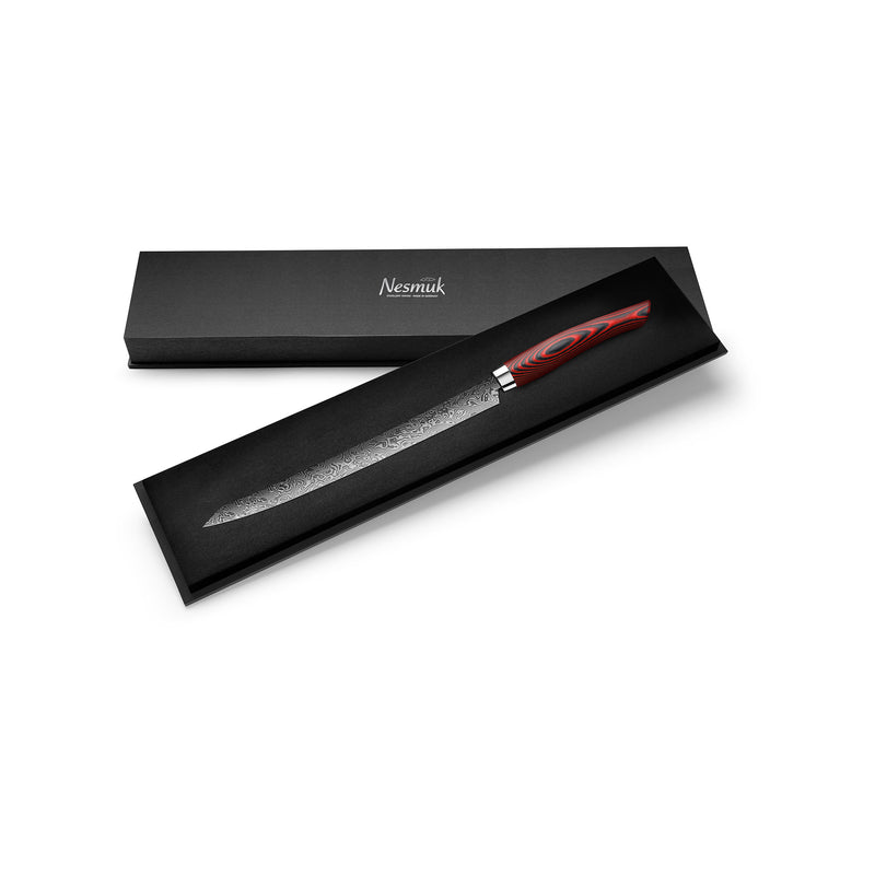 C90 Slicer 260 Micarta Red case