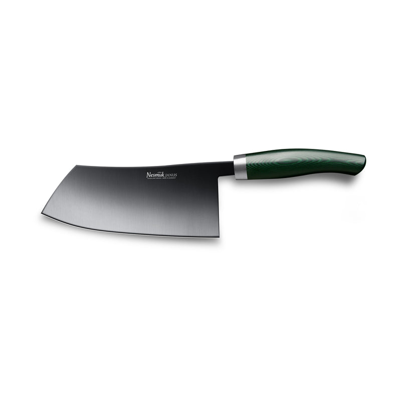 Janus Chinesisches Kochmesser 180 Micarta Green 
