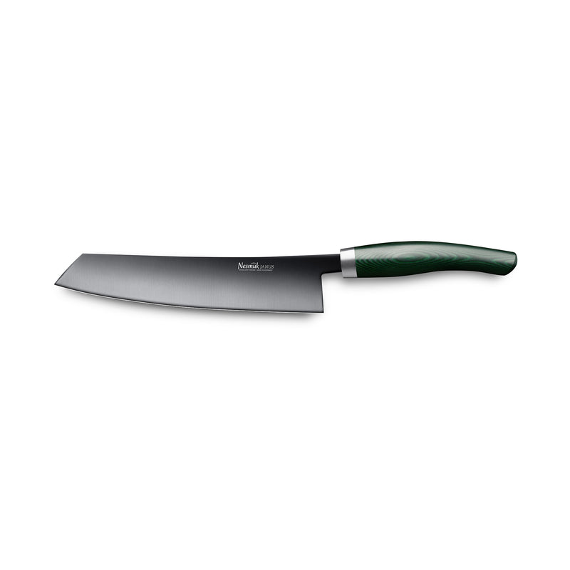 Janus Kochmesser 240 Micarta Green 