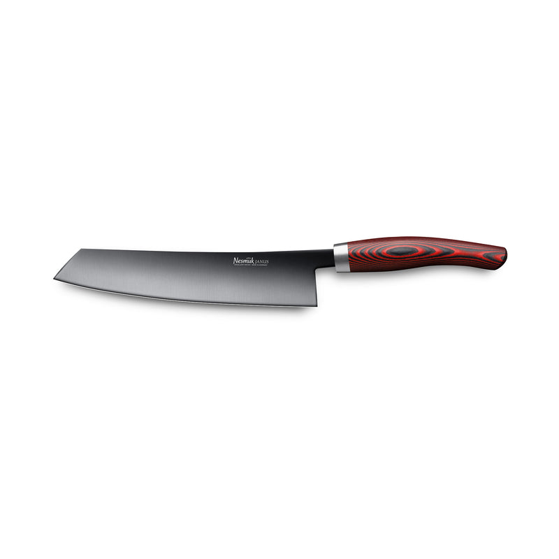 Janus Kochmesser 240 Micarta Red 