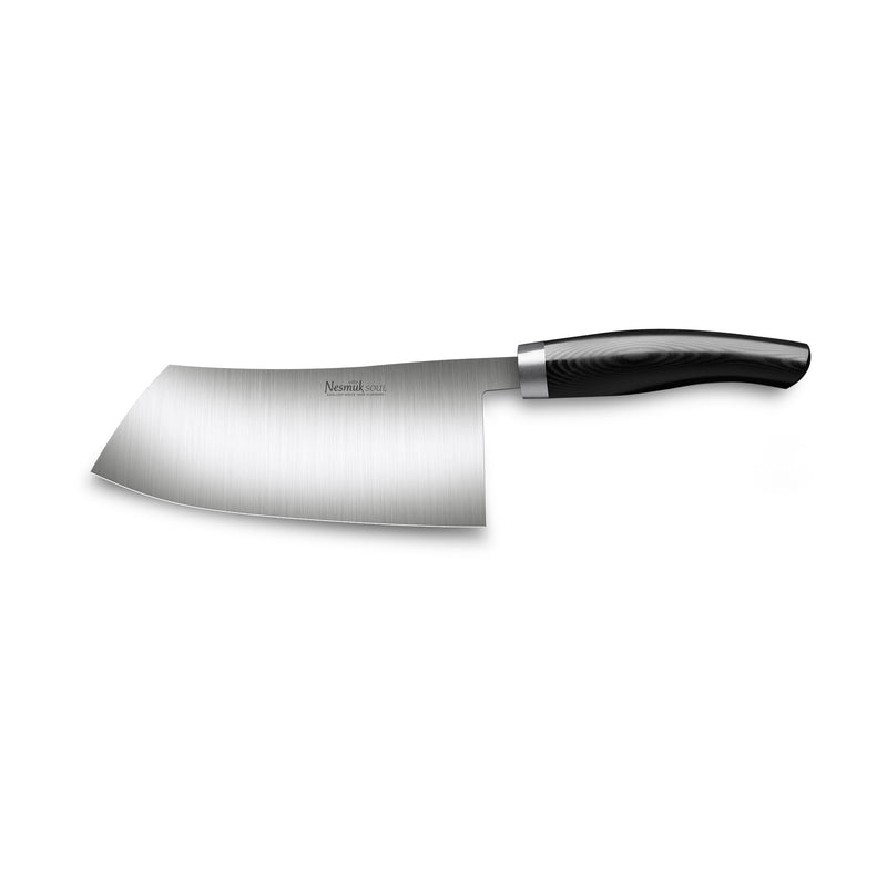SOUL Chinese chef's knife Micarta Black