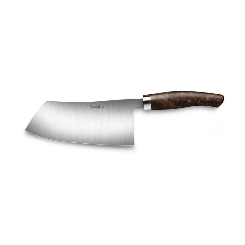 SOUL Chinese chef's knife walnut
