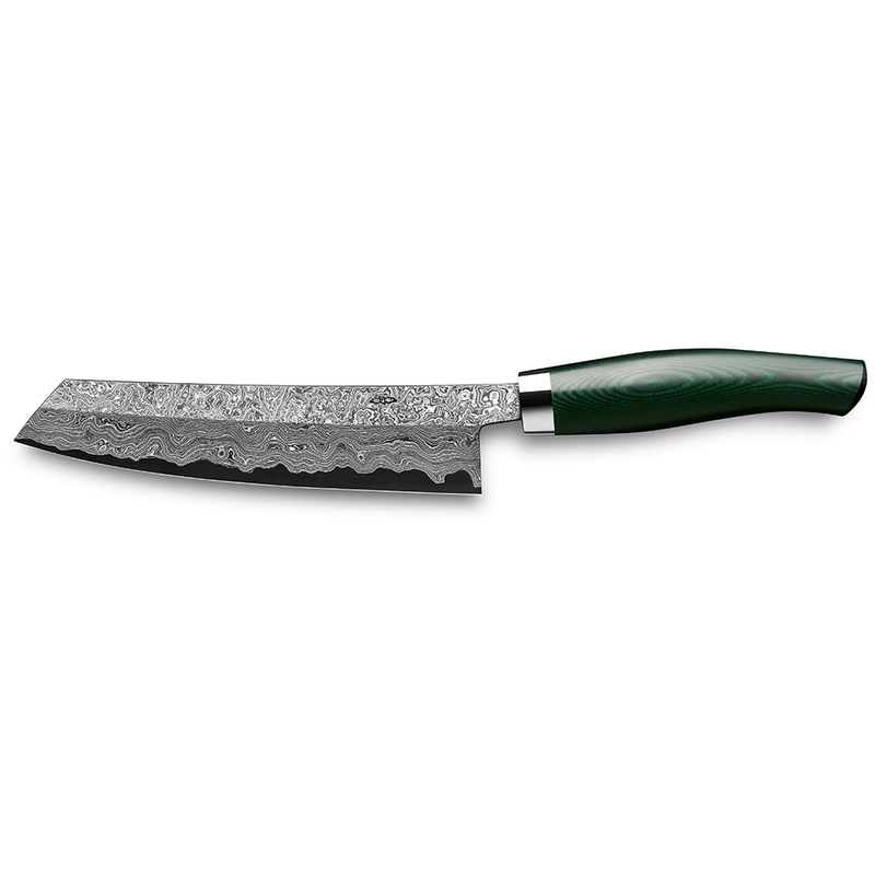 Nesmuk Exklusiv C150 couteau de cuisine Micarta Green